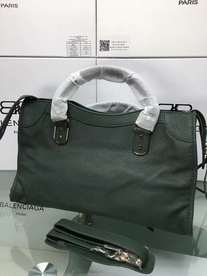 BALENCIAG巴黎世家 新款 小金釘 原版義大利進口山羊皮 手提單肩斜挎包  BL1012